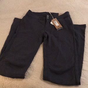 Prana Zion coal Halle pant tall size 4